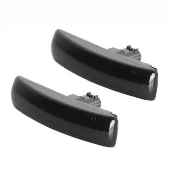 1Pair Car Smoke Lens LED Side Marker Lights LR007954 For Land Rover LR2 LR3 LR4