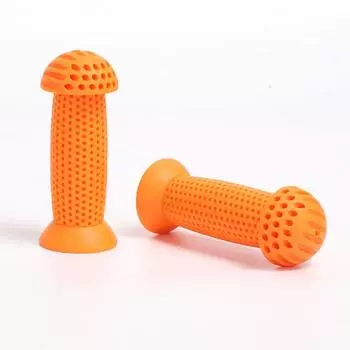 1Pair Colorful Blue Red Rubber Grip Child Children Kids 7 Colors Anti-skid Handlebar Bike Bicycle Grip чёрный