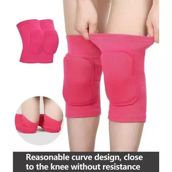1 пара танцевальных наколенников для йоги, фитнеса, защиты коленей, спортивной защиты, нескользящие, противоударные, дышащие наколенники xs for weigh 15-25kg