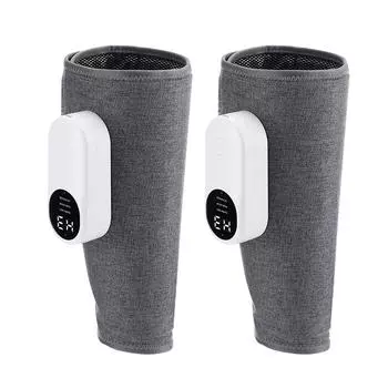 1pair Electric Leg Massager Wireless Rechargeable Air Compression Leg Calf Massage for Pain Relief Relax Leg Muscles Health Care