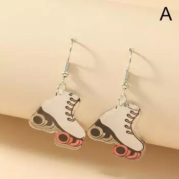 1Pair Fruit Leaves Shape Acrylic Women Earrings Jewelry Gift Dangle Earrings Women Accessories ARI