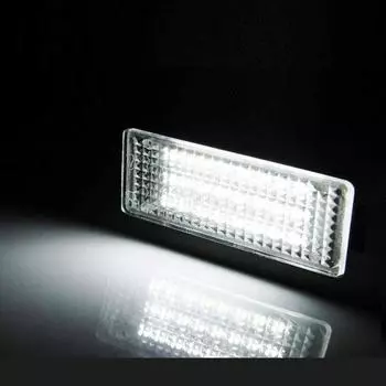 1Pair LED License Plate Lights 63267193294 for BMW 1 Series E81 2006-2012