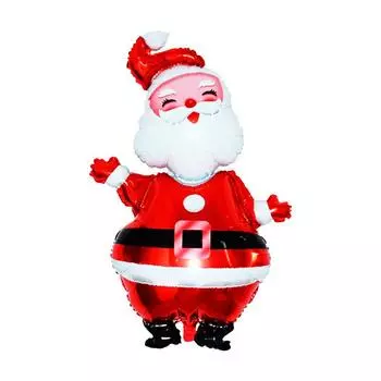1pc 119cm Christmas Balloon Large Santa Claus Decorative Balloon Aluminum Foil Balloon For Christmas Party Decorative Supplies AVE