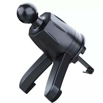 1PC 17mm Car Air Outlet Metal Hook Clamp Upgrade Ball Head Base For Car Air Vent Clip Mount Car Phone Holder Accessories