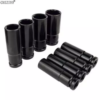 1 шт. 1/2 трещоточный электрический ключ пневматический пистолет чехол шестигранная головка комплект 8~32 мм торцевой ключ 78 мм длина для набора торцевых ключей инструмент 16 mm чёрный