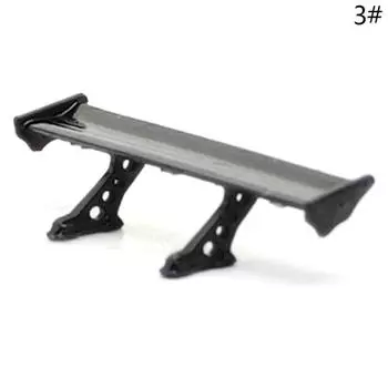 1pc 1:64 Car Model Tail Car Rear Spoiler Mini Wing Small Model Decoration Auto Accessories For Model Car Racing Vehicle Toy
