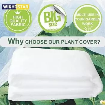 1pc 1.6X9M Garden Vegetable Insect Net Cover Garden Fabric Plant Cover for Winter Frost Protection Sun Pest Protection