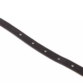 1Pc 20Cm Cotton Doll Leather Collar Bell Star Idol Doll Accessories Photo Props чёрный