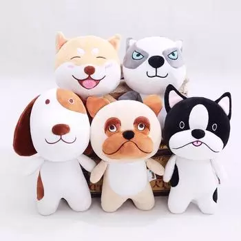 1pc 25cm Cute Husky Dog Plush Toy Staffed Soft Puppy Dog Doll Kawaii Animal Gift For Kids Baby Chris