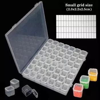 1PC 28/56 сетки DIY алмазная живопись инструменты коробка для хранения алмазная вышивка аксессуары органайзер чехол контейнеры для хранения картин