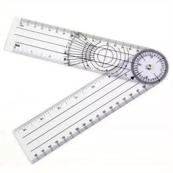 1pc/2pcs/3pcs Joint Angle Measuring Ruler Measuring Tool Ulna Multifunctional PVC Angle Ruler, Suitable for Artists, Designers, and Students