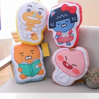 1pc 30cm Kakao Friends Plush Pillow Stuffed Cartoon Love Doll Ryan Cute Cocoa Kids Children Love Toy