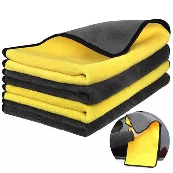 1Pc 30x30/40/60cm Car Wash Microfiber Towel Car Cleaning Drying Cloth Car Care Cloth Microfiber Towel Car Microfiber Cloth 1Pc