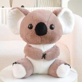 1pc 32cm/40cm Lovely Simulation Koala Bear Soft Plush Toy Australia Adventure Koala Doll Stuffed Kawaii Birthday Gift 18x26x32cm