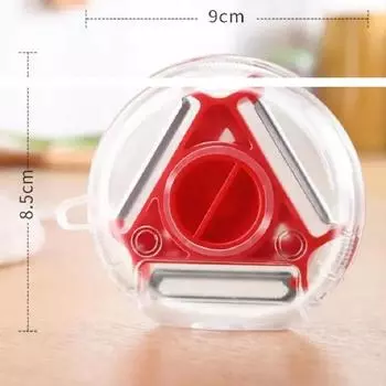 1PC 3 in 1 Magic Trio Peeler Set Slicer Shredder Peeler Julienne Cutter Multi Peel Blade Zesters Grater Kitchen Tool