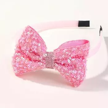 1pc/3pcs 3.6 Cute Sequin Hair Bows Headbands for Women Girls Glitter Bows Hairbands Hairhoops Children Hair Accessories Gifts