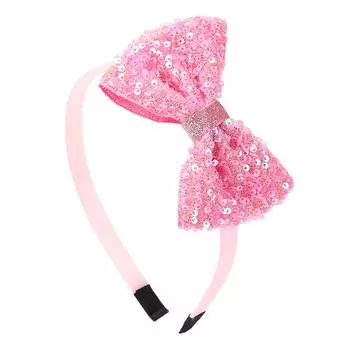 1pc/3pcs Cute Sequin Hair Bows Headbands for Girls 4inch Glitter Bows Hairbands Kids Hairhoops Children Hair Accessories