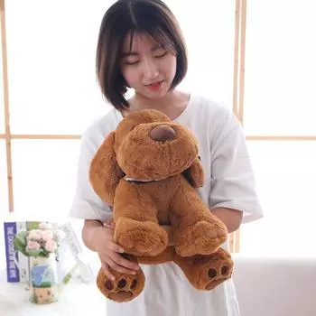 1pc 40cm Lovely Cartoon Yoga Dog Plush Toys Stuffed Soft Kawaii Animal Toy Doll For Baby Kids Appeas