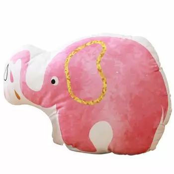 1pc 60cm Simulation Animals Plush Pillow Stuffed Flamingo Eelphant Dolphin Cartoon Toys For Children