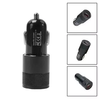 1pc 66W USB Car Charger Quick Charge 3.0 USB Type C Fast Charging Phone Adapter For Iphone Laptops Tablets