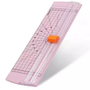 1PC A4 Size Paper Cutter, Non-slip Bottom, Can Cut 45°-90° Angle, Suitable for Trimming Photos, Paper чёрный