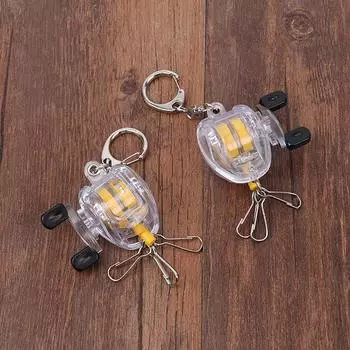 1PC Acrylic Fishing Supplies Multi-Tail Buckle Drum Wheel Quick Release Buckle Fishing Gear Accessories Retractable Buckle