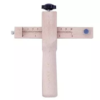 1PC Adjustable Leather Strap Cutter Leather Craft Strip Belt DIY Hand Cutting Wooden Strip Cutter Leather Tools