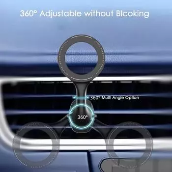 1pc Air Outlet Magnetic Mobile Phone Holder Car Rear Trunk Mounting Bracket For Tesla Model Y Accessories Umbrella Hanging B6O0