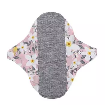 1Pc Antibacterial Washable Graphene Cotton Sanitary Pads - Soft, Breathable and Absorbent, Prevents Urine Leakage