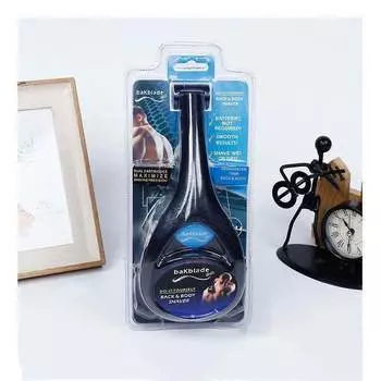 1PC Back Hair Remover Painless Shaving Knife Manual Back Long Handle Foldable Shaving Knife Shaving Knife