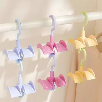 1PC Bag Hook Artifact Creative, Can Be Connected In Series, Rotatable Hanging Bag Rack, Multifunctional Belt Scarf Storage Rack