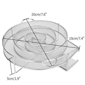 1pc Barbecue Smoke Box Cold Smoke Generator Stainless Steel Grill Net Outdoor Smoking Barbecue Net BBQ Tool Accessories