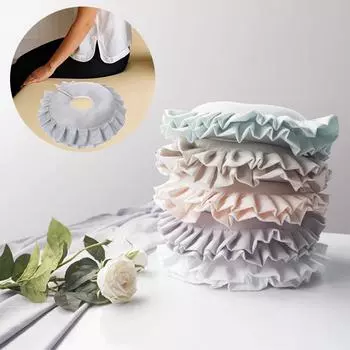 1Pc Beauty Salon Bed Headrest Face Relax SPA Comfortable U-shaped Massage Pillow Pads синий