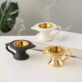 1PC Божественная лампа курильница для благовоний украшение для гостиной курильница арабские фестивали керамика креатив