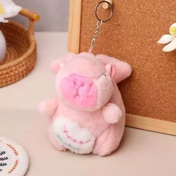 1 шт. Капибара плюшевая подарочная сумка маленькая подвеска карта бар брелок кукла девочка игрушка подарки