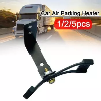1pc Car Air Parking Heater Fuel Oil Pump Mounting Bracket Clamp Metalnoise Mute Reduction Shock Bracket Absorption Holder P3N4 чёрный