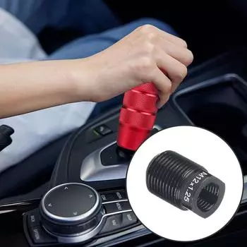 1Pc Car Gear Shift Knob Adapter Inside Thread M8*1.25/M10*1.25/M10*1.5/M12*1.25/M14*1.5 Universal Car Interior Accessories