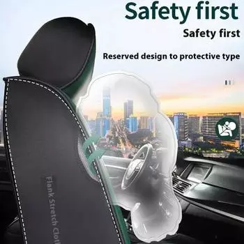 1 шт. чехол для сиденья автомобиля из искусственной кожи, всесезонный, универсальный, подушка для переднего сиденья, подходит для большинства автомобилей, внедорожников, автомобильных аксессуаров