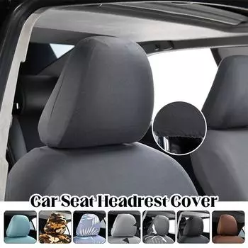 1PC Car Seat Headrest Cover Anti-Dirty Elastic Full Surround Headrest Protect Cover Universal Car Interior Modified Seat Covers
