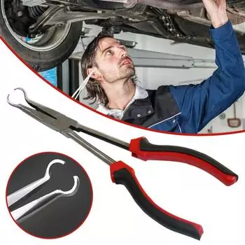 1 шт. плоскогубцы для снятия высоковольтных проводов свечей зажигания автомобиля, противоскользящий инструмент для ремонта и обслуживания автомобиля, плоскогубцы из углеродистой стали Portab X6I5