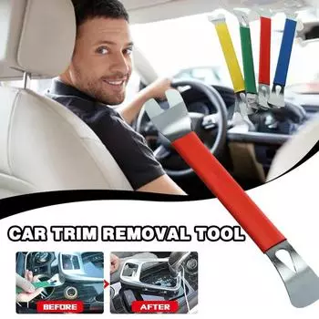 1 шт. Инструмент для снятия обшивки автомобиля из нержавеющей стали, двухсторонний крепеж для аудиопанели, инструменты для снятия обшивки клеммы двери водителя, монтажный инструмент A6g4