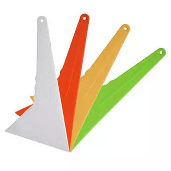 1PC Car Wrap Windshield Film Squeegee Scraper Vehicle Sticker Installation Auto Accessories Screen Protectors Tools оранжевый
