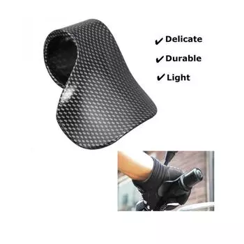 1Pc Carbon Fiber Look Motorcycle Cruise Control Throttle Assist Rest Aid Grip