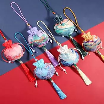 1 шт., китайский стиль, саше, высокое качество, кисточка, цветок, вышитый, антикварный, затягивающийся, подарочный пакет, сумка для духов на праздник лодок-драконов