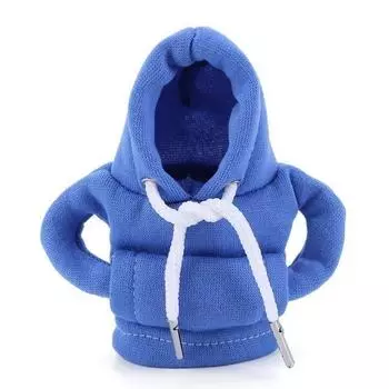 1PC Christmas Hoodie Car Gear Shift Cover Fashion Gearshift Hoodie Car Gear Shift Knob Cover Manual Handle Gear Sweatshirt Change Lever Cover