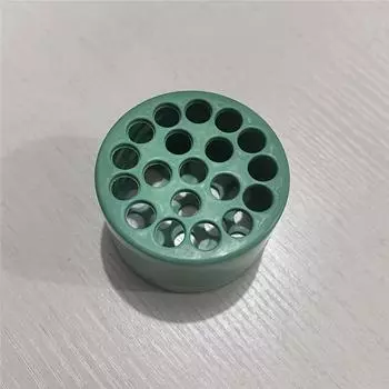 1pc Classic Style Round Vase Plastic Flower Arranger - Reusable Bouquet Holder, Spiral Stem Support, Planting Tool, No Electricity or Battery Needed 1pc