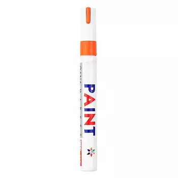 1pc Colorful Permanent Paint Marker Waterproof White Markers Tire Tread Rubber Fabric Paint Metal 12 Colors Paint Marker Pens