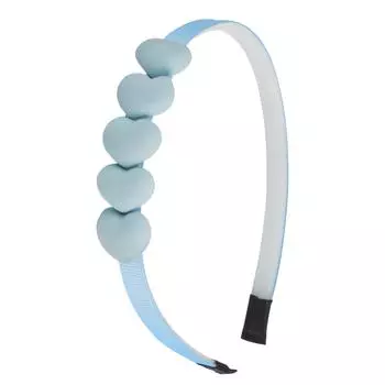 1PC Cute Girls Headbands Plastic Hairbands Matte Heart Shaped Headband Children Kids Hairband Headwear Fashion Hair Aceessories