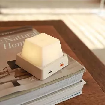 1Pc Decompression Switch Light USB Charging Stepless Dimming Button Bedside Night Light Bedroom Creative Wall Light Ambient Light