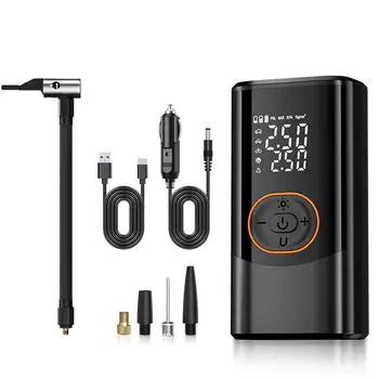 1Pc Dedicated Wireless Car Air Pump Electric Smart Portable Car Off-road Bicycle Tire Air Pump